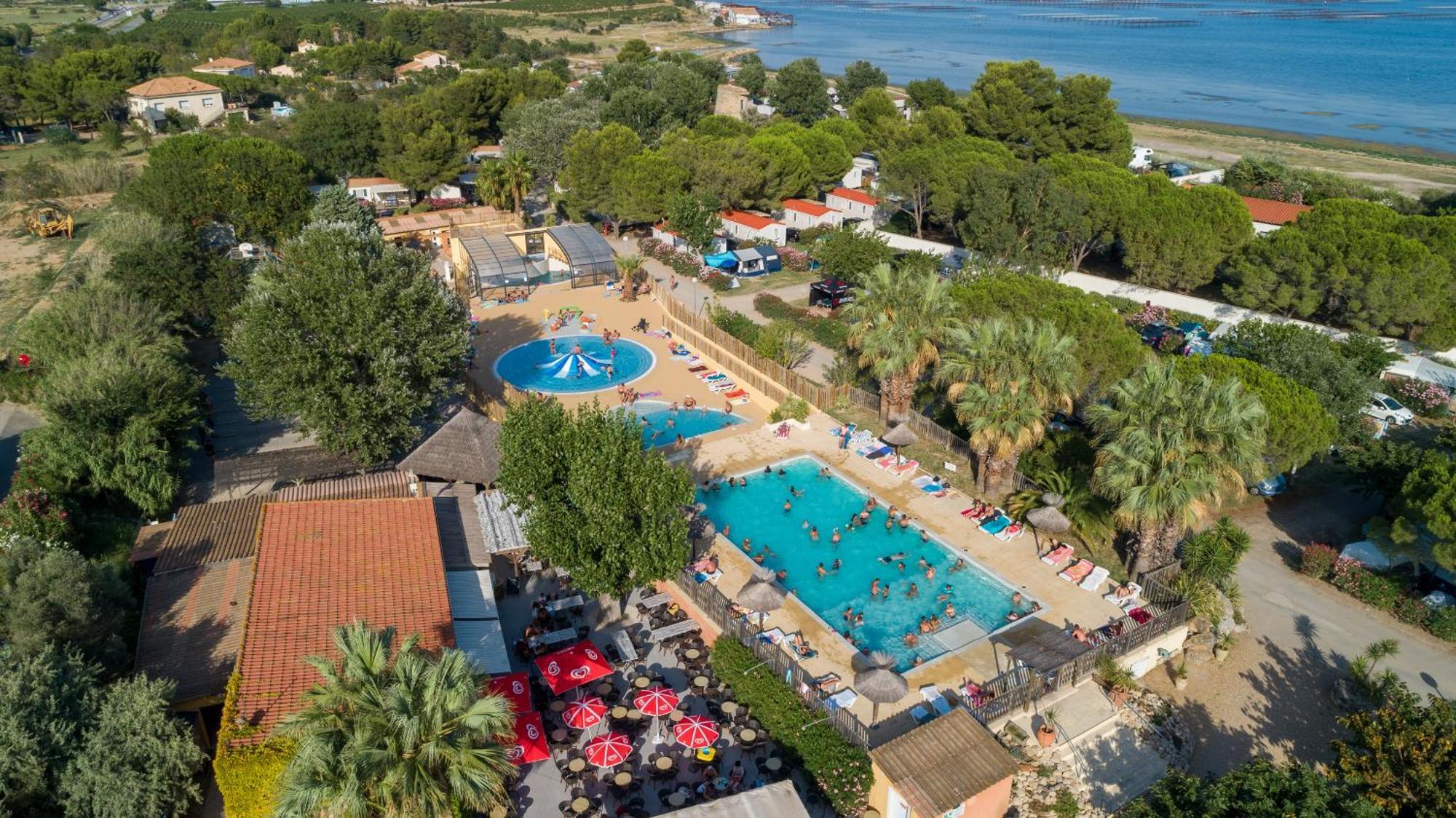 Hotel Camping Beau Rivage Mèze Exterior foto